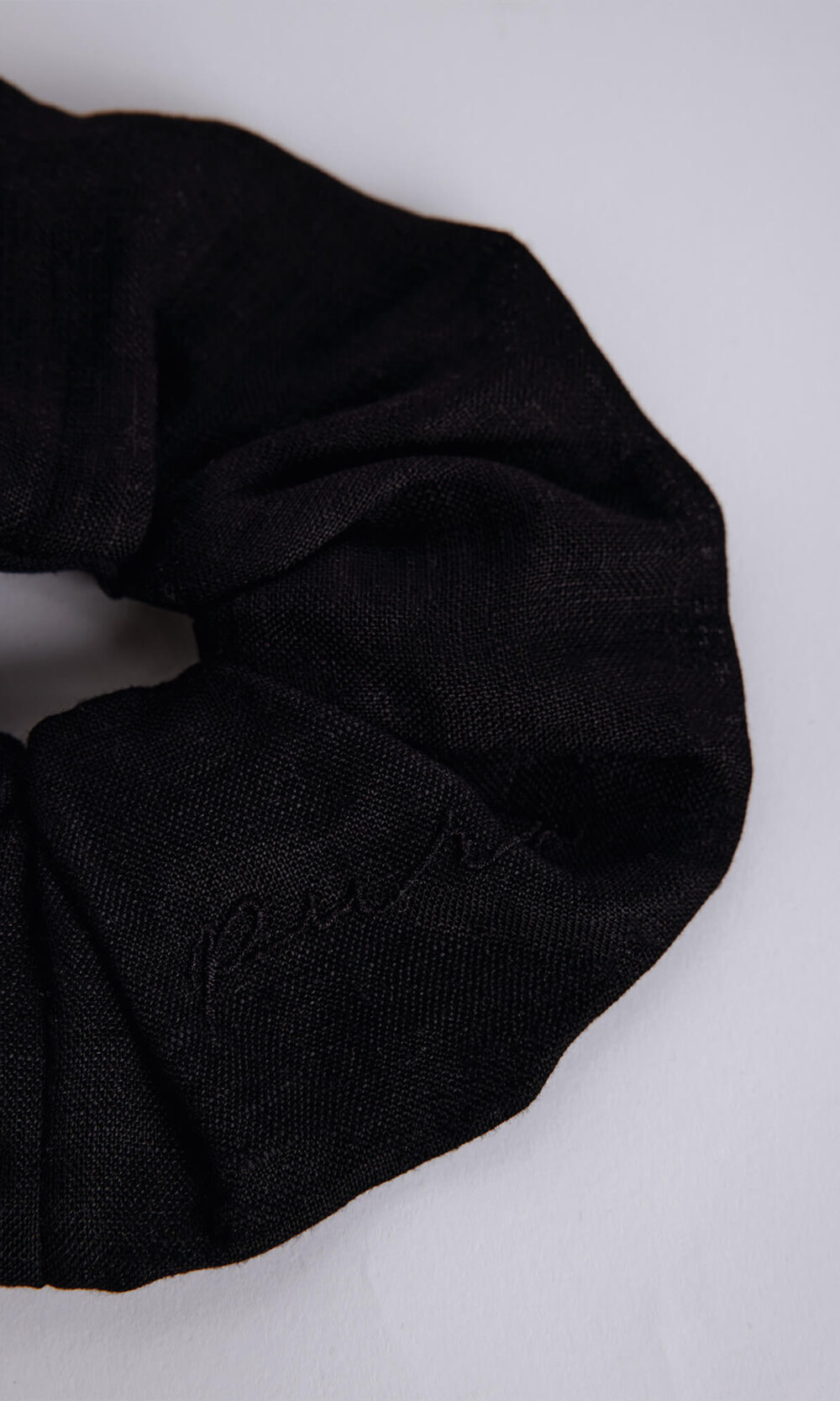 100% Linen Hair Scrunchie